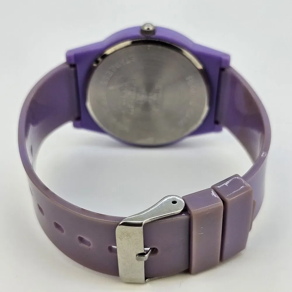Studio Women's Watch 40MM‎ Lavender Dial Lavender Plastic Bands New Battery